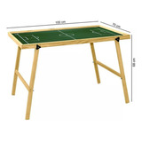 Campo Mesa Pernas Jogo Futebol Botão Tabuleiro 100x70 Souza
