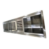 Canal Organizador Completa 60cm Inox