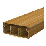 Canaleta Amadeirada Cerejeira 5x2cm C Fita Adesiva 2 Metros