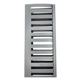 Canaleta Cinza 30x80mm Semi Aberta Painel Elétrico 5 Pçs