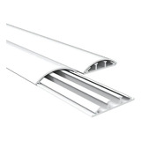 Canaleta De Chão Para Fios 52x14x2000 Bc 371 2 e Full Branco