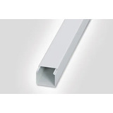 Canaleta Lisa Cinza 50x50mm 1 5 Metro Elesys
