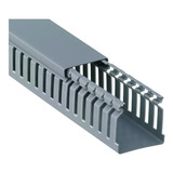 Canaleta Recorte Aberto Cinza 30x50mm 2m Dutoplast Kit 5pç