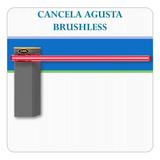 Cancela Automática Agl Agusta Braço Reto 3 Metros Com Led
