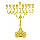 Candelabro 9 Velas Menorá Hanukkah Chanukiá De Israel