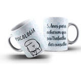 Caneca 325ml Porcelana Profissao