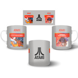 Caneca Atari Realsports Volley Football Branca Arcade 2600
