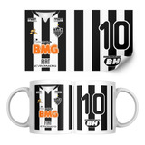Caneca Atlético Mineiro Galo Personalizada Seu Nome Times