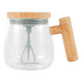 Caneca Automática Vidro Mixer Elétrica Misturador Jarra Café Cor Claro