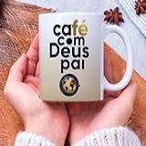 Caneca Cafe Com Deus Pai Degrade