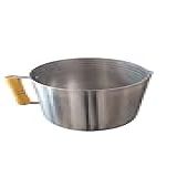 Caneca Canecao Extra N 20 Leiteira Fervedor Em Aluminio E Cabo De Madeira 4-95 Litros