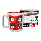 Caneca Cerâmica Mickey Mouse Expressões 400ml Zona Criativa