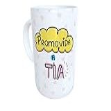 Caneca Cerâmica Promovida A Tia Presente Criativo Revelação
