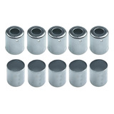 Caneca Clip 1 2 Mangueira Ar Alumínio Pacote 10 Peças 10mm