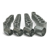 Caneca Clip Mangueira Ar Condicionado Automotivo 40 Pçs Alum
