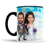 Caneca Com Caricatura De