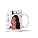 Caneca Com Caricatura Personalizada