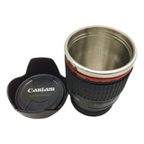 Caneca Copo Lente Câmera Máquina Dsl Fotográfica Porta Lápis