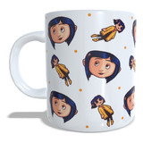 Caneca Coraline E O Mundo Secreto Tim Burton