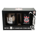 Caneca Corinthians Gel Kit Com 2