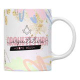 Caneca Curso Arquitetura Com Nome Personalizado Presente