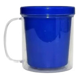 Caneca De Acrílico P Personalizar Porta Foto Kit C 10 Azul