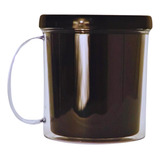 Caneca De Acrílico P Personalizar Porta Foto Kit C 10 Preta