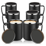 Caneca De Café Seewey Com 6 Pacotes Com Alça E Tampa Caneca