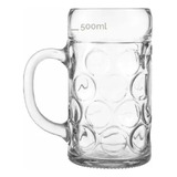 Caneca De Chopp 500 Ml Masskrug Vidro Oficial Oktoberfest