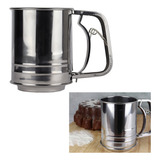 Caneca De Polvilhar Açúcar E Farinha Em Inox Alta Qualidade