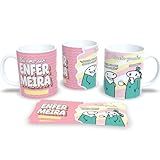 Caneca De Porcelana Branca Personalizada Coleção Profissões Pack20 -Enfermeira-