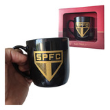 Caneca De Porcelana Do São Paulo Fc Série Ouro Selo Oficial