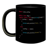 Caneca De Porcelana Personalizada Programador Java