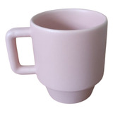 Caneca De Porcelana Rosa Cha Cafe Capuccino 400ml Oxford