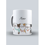 Caneca Decoração Pet Gato Cachorro Presente 0058