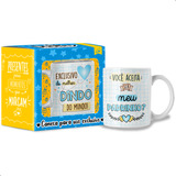 Caneca Dindos Você Aceita Ser Madrinha Padrinho Caixinha