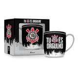 Caneca Do Corinthians De Presente Produto Oficial Licenciado Desenho Tu És Orgulho Brasfoot