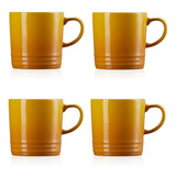Caneca Espresso Le Creuset Cerâmica 100ml Nectar 4 Und
