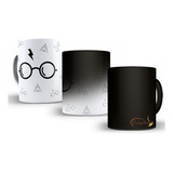 Caneca Harry Potter Magica Minimalista Mapa Do Maroto Xicara