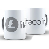 Caneca Litecoin Ltc 325ml Cerâmica