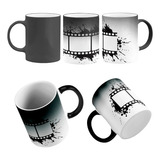 Caneca Mágica Cinema Retro Rolo Filme Fotos Vintage