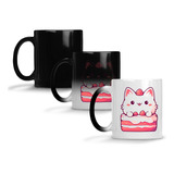 Caneca Magica Fosca Presente Sf1 Gato Bolo Fofo