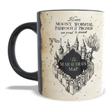 Caneca Mágica Harry Potter Com Seu Nome Mapa Do Maroto