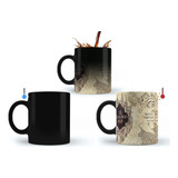 Caneca Mágica Harry Potter Mapa Do Maroto Mega Oferta