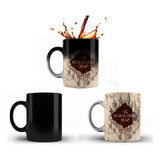 Caneca Mágica Harry Potter Mapa Do Maroto Presente