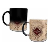 Caneca Mágica Harry Potter Mapa Do Maroto