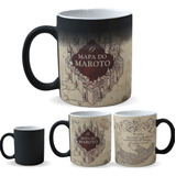 Caneca Mágica Mapa Do Maroto Presente Harry Potter Termo