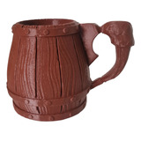 Caneca Medieval Vikings Porta Dados Rpg