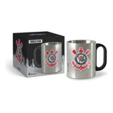 Caneca Metal Inox Corinthians