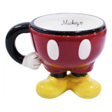 Caneca Mickey Mouse Porcelana Presente Decora